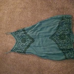 Unique earthbound trading company embroidered dress